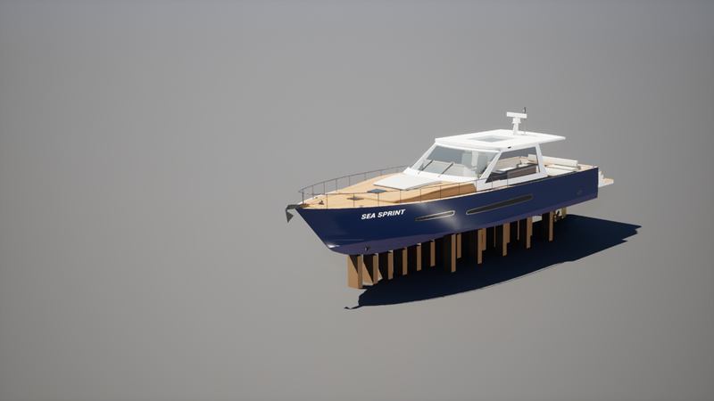 The shipyard. Pick a boat, her version, her options and her colours